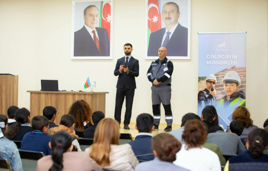 “AzerGold” “Gələcəyin mədənçisi” layihəsinin icrasına başlayıb