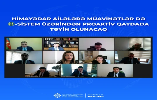 Himayədar ailələrə müavinətlər proaktiv qaydada təyin olunacaq
