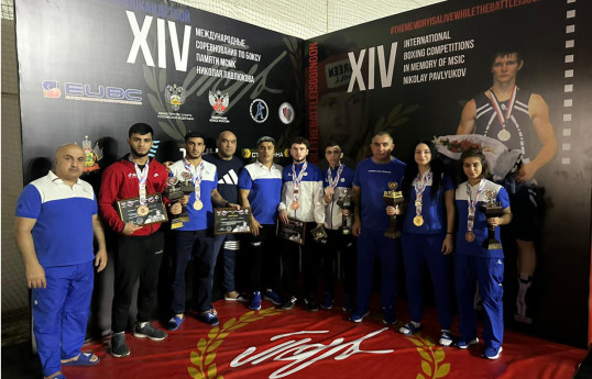 Azərbaycan boksçuları Rusiyada beynəlxalq turnirdə 6 medal qazanıb