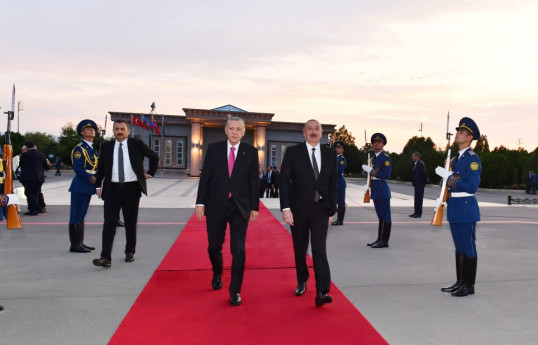 Türkiyə Prezidentinin Azərbaycana rəsmi səfəri başa çatıb
