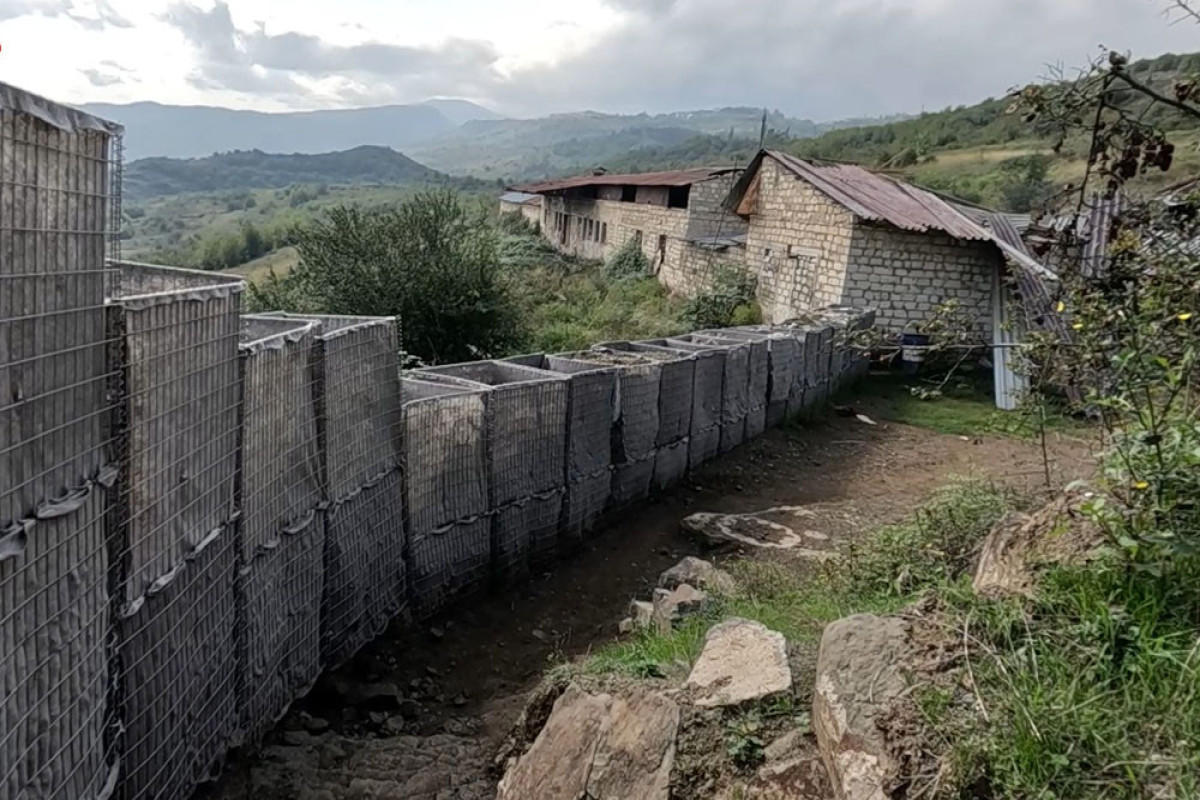 Footage of stronghold abandoned in territory of Azerbaijan