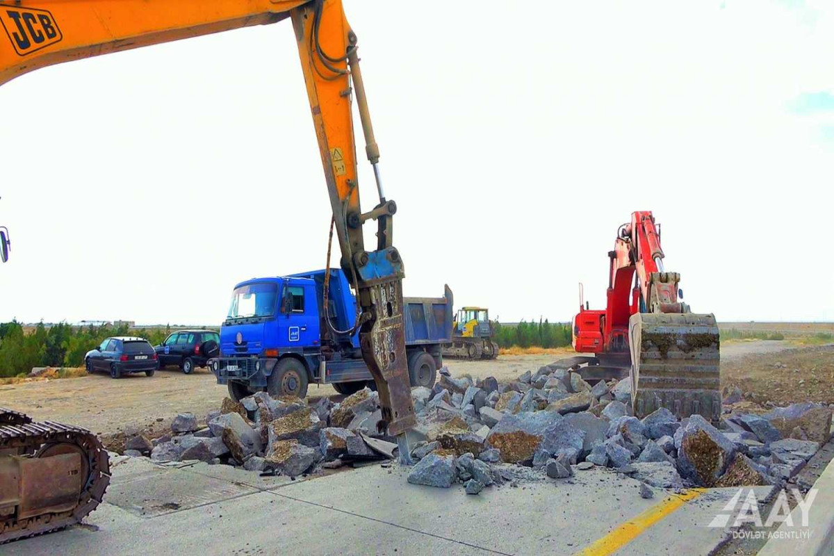 Bakı-Quba yolunun bir hissəsində təmir-bərpa işləri bitib