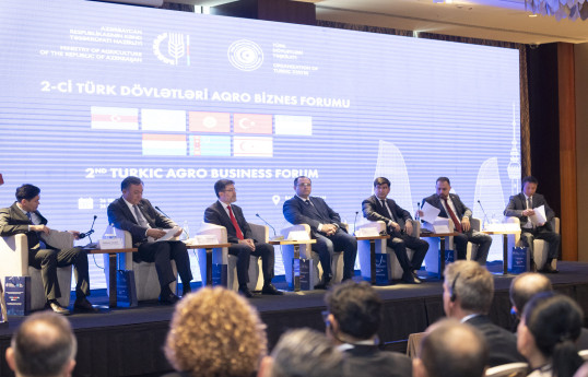 Bakıda II Türk Dövlətləri Aqrobiznes Forumu keçirilir - FOTO 