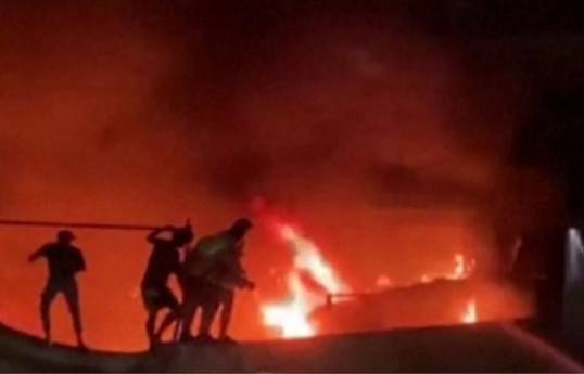 İraqda toyda baş verən yanğın zamanı ölən və yaralananların sayı 450-yə çatıb - YENİLƏNİB-1 