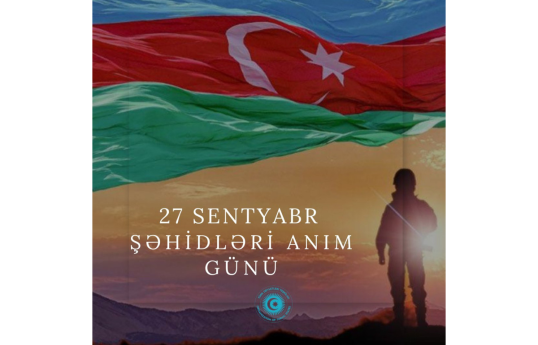 TDT Anım Günü ilə əlaqədar paylaşım edib