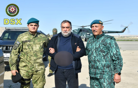 DSX: Ruben Vardanyan Ermənistana gedərkən Laçında saxlanılaraq Bakıya gətirilib - FOTO 