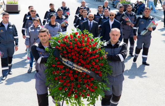 “AzerGold”dun Vətən müharibəsində şəhid olmuş əməkdaşlarının xatirəsi yad edilib - FOTO 