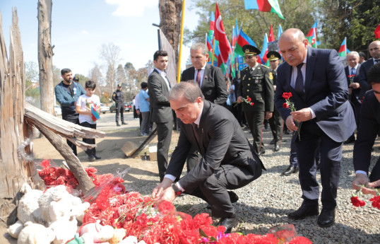 Gəncədə 27 Sentyabr – Anım Günü ilə əlaqədar silsilə tədbirlər keçirilib - FOTO 