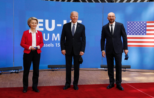 Bayden Ursula fon der Leyen və Şarl Mişellə transatlantik tərəfdaşlığı müzakirə edəcək
