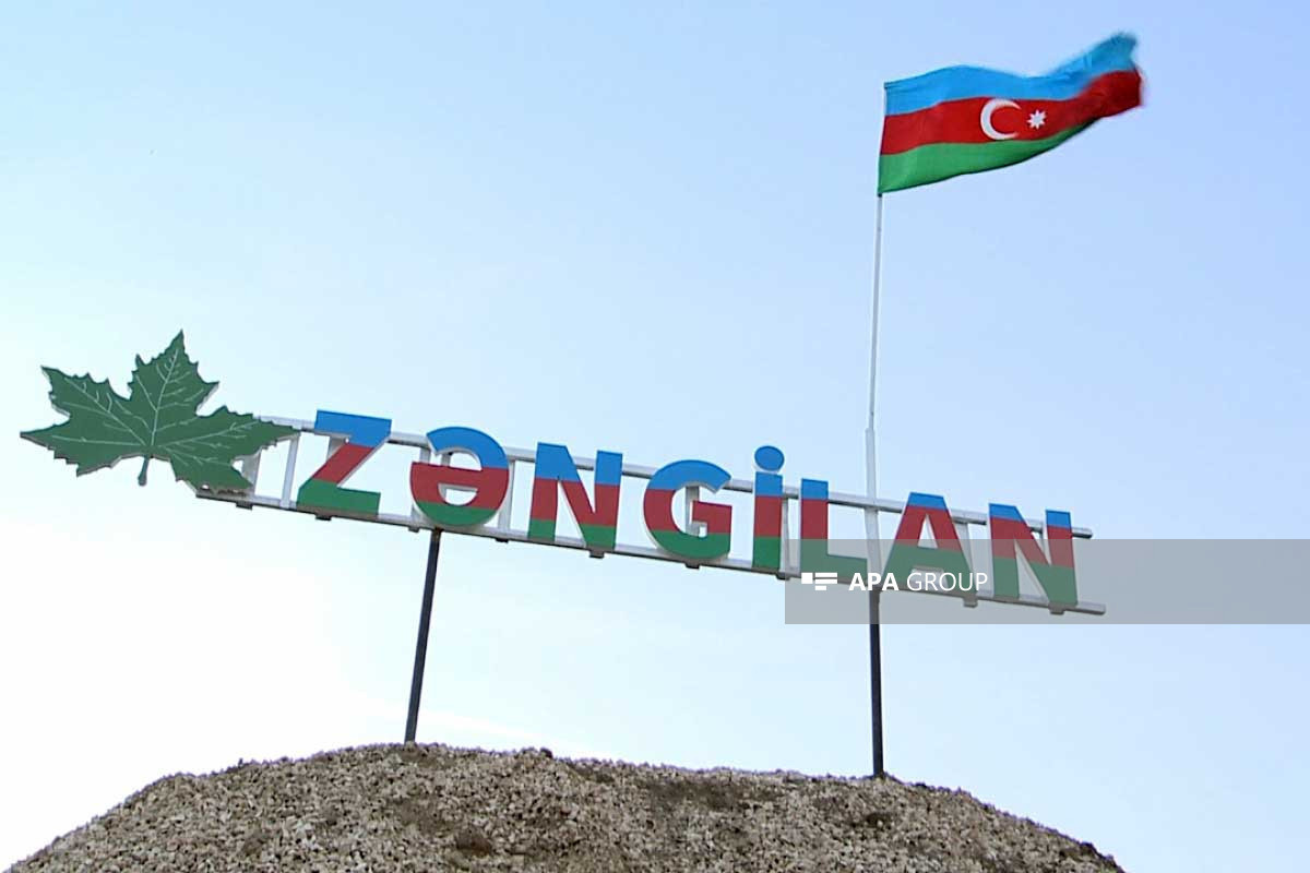 President Ilham Aliyev laid foundation stone for Alibayli village, Zangilan district