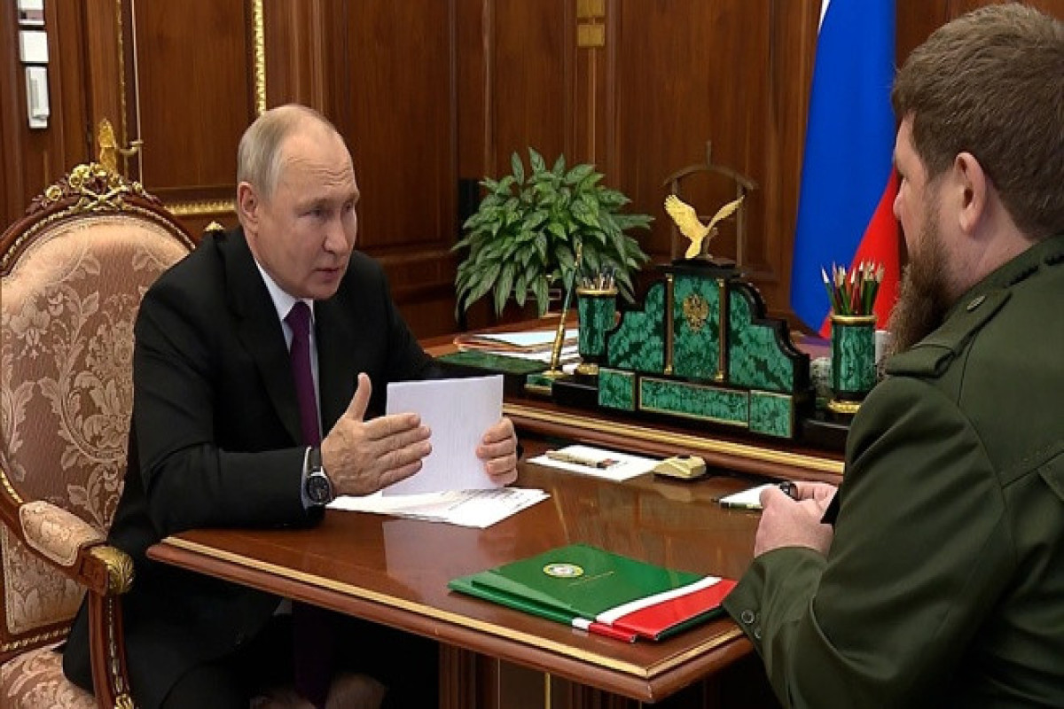 Russia’s Putin meets Chechen leader Ramzan Kadyrov