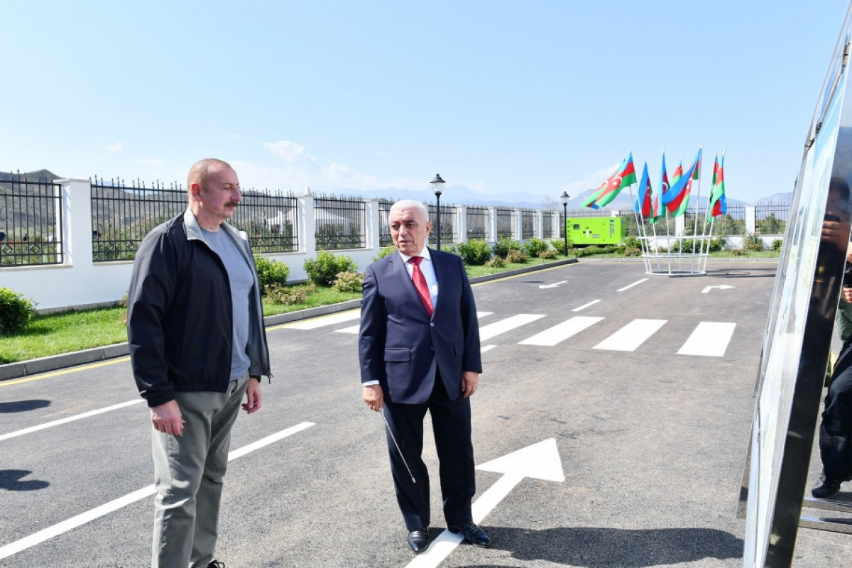 Prezident “Cahangirbəyli” Su Elektrik Stansiyasının açılışında iştirak edib - <span class="red_color">YENİLƏNİB