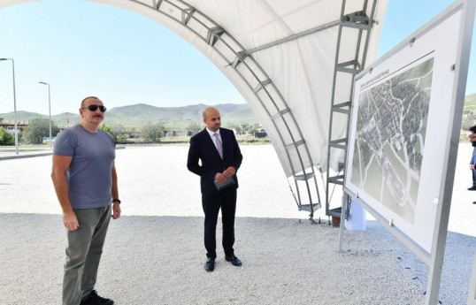Prezident İlham Əliyev Cəbrayıla səfər edib - YENİLƏNİB 