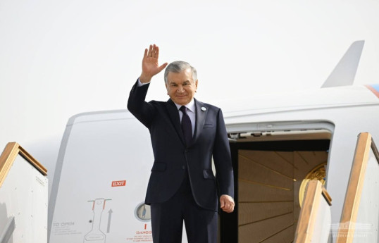 Özbəkistan Prezidenti Almaniyaya işgüzar səfərə gedib