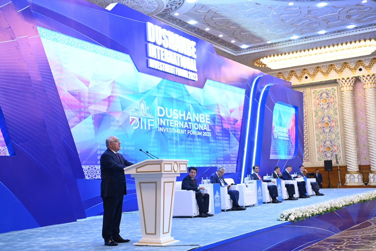 Али Асадов принял участие в Международном инвестиционном форуме «Душанбе-2023»