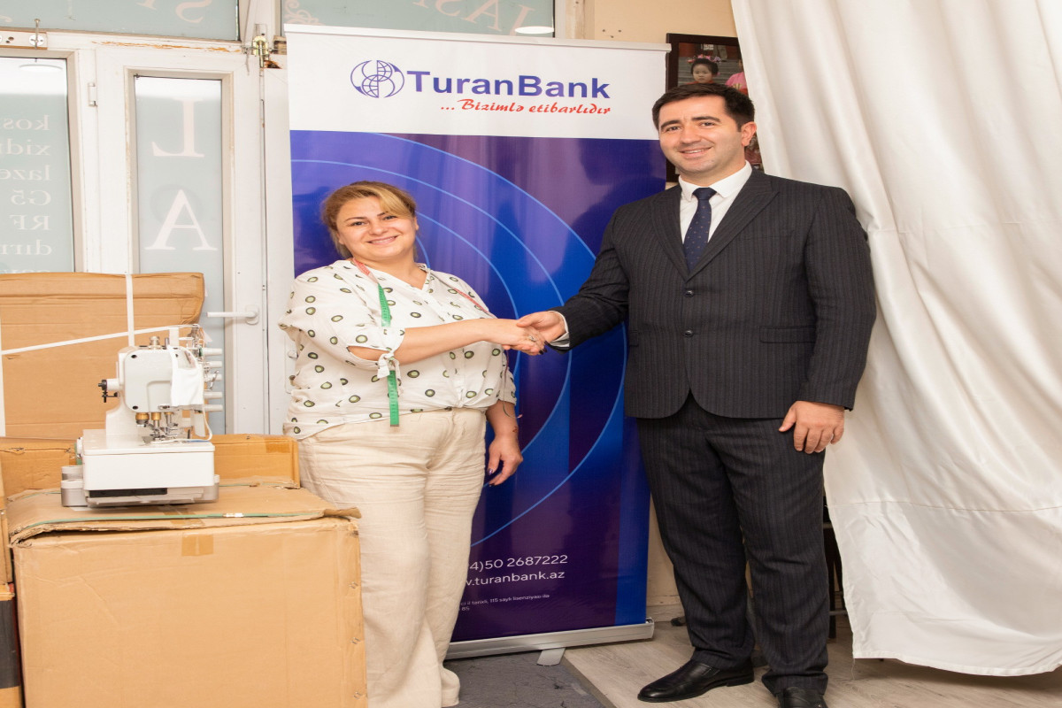 TuranBank özünüməşğulluq proqramına dəstək olmağa davam edir - FOTO 