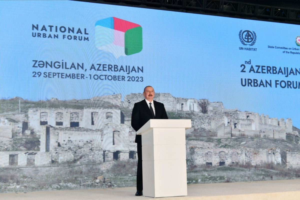 Президент Ильхам Алиев: Зангилан внесет большой вклад в обеспечение продовольственной безопасности