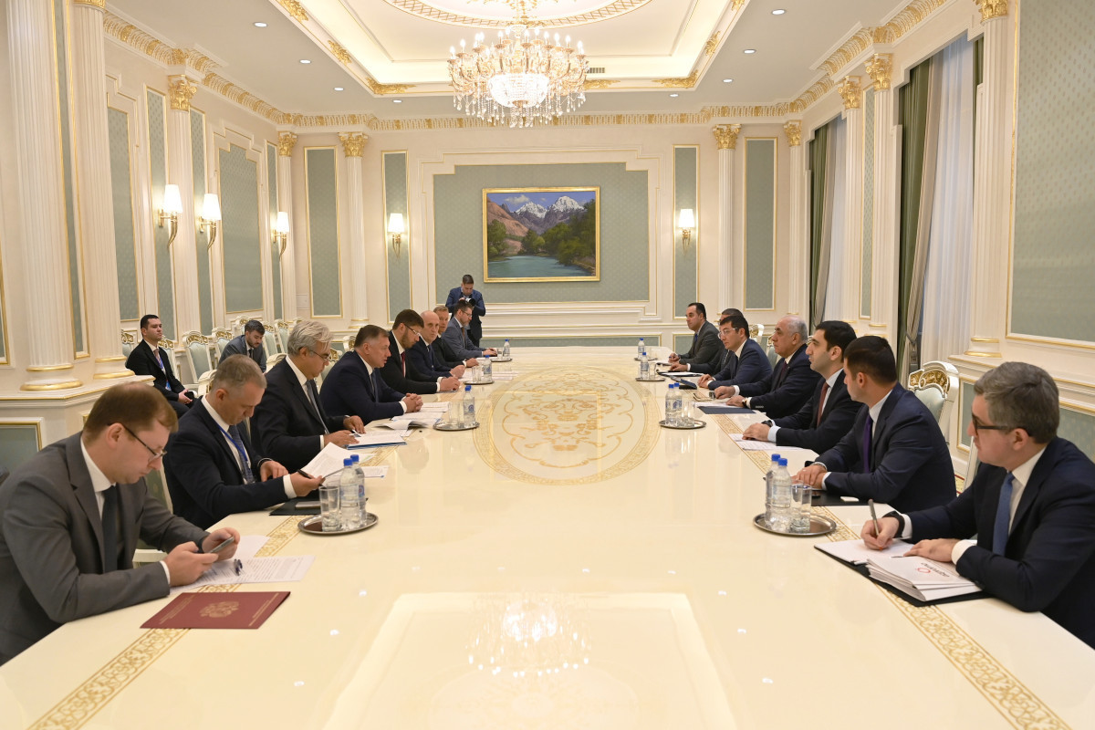 Али Асадов встретился с заместителем председателя правительства России
