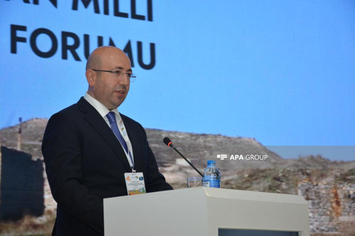 Anar Guliyev, the chairman of the State Committee for City Building and Architecture of Azerbaijan