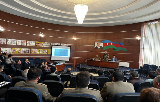 FHN-in Gəncə Regional Mərkəzində müşavirə keçirilib