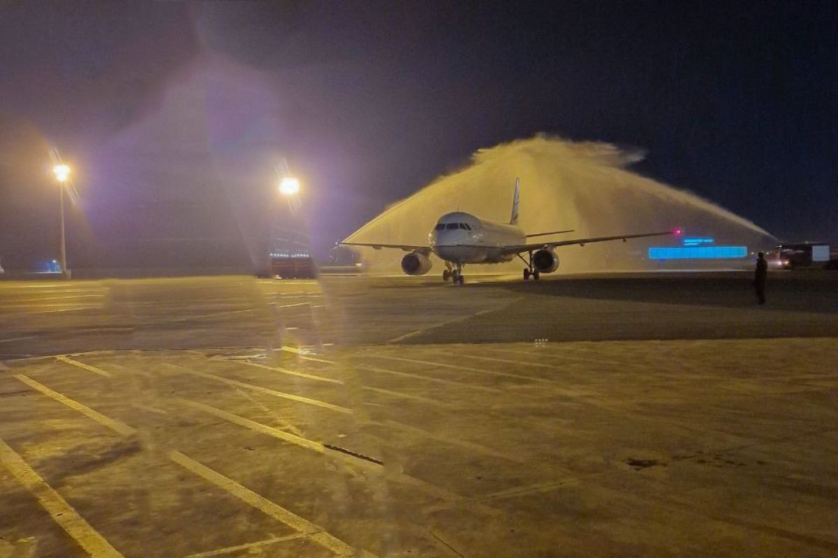 Bakı hava limanı Yunanıstanın “Aegean Airlines” aviaşirkətinin ilk reysini qarşılayıb - FOTO 