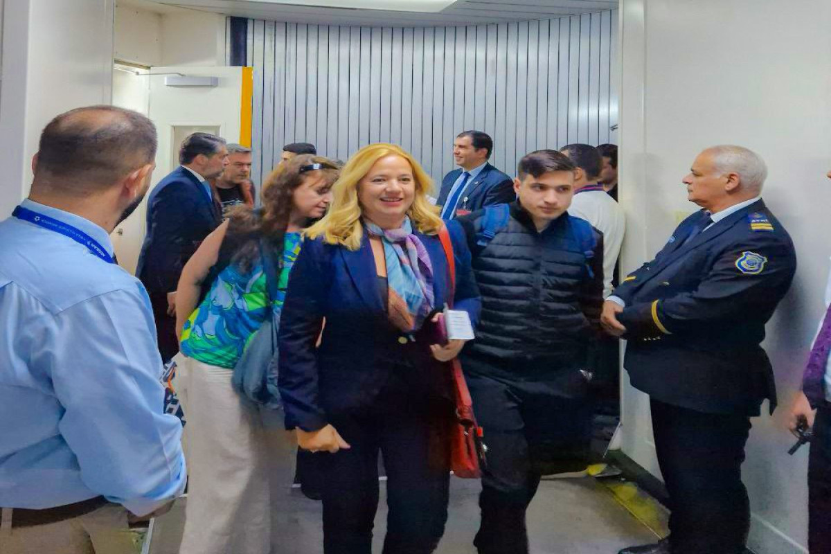 Bakı hava limanı Yunanıstanın “Aegean Airlines” aviaşirkətinin ilk reysini qarşılayıb - FOTO 