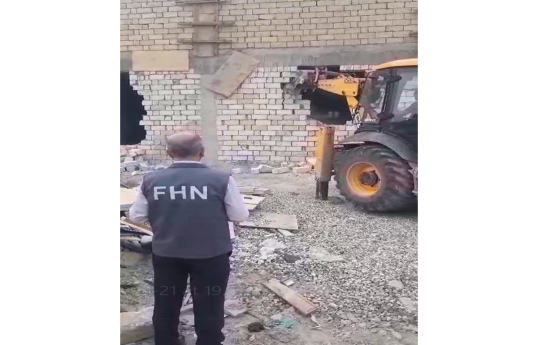 Fövqəladə Hallar Nazirliyi qanunsuz tikintilərin qarşısını alıb - VİDEO 