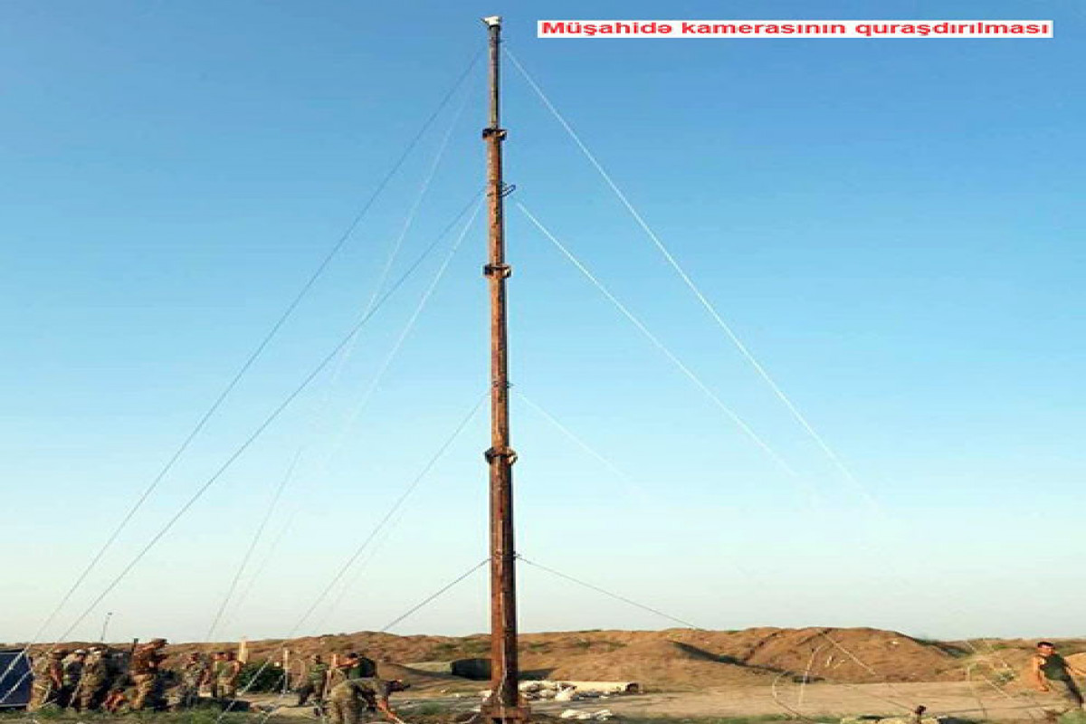 Antiterror əməliyyatının ilk dövründə Ermənistanın 200-dən çox optik-elektron və müşahidə kamerası sıradan çıxarılıb