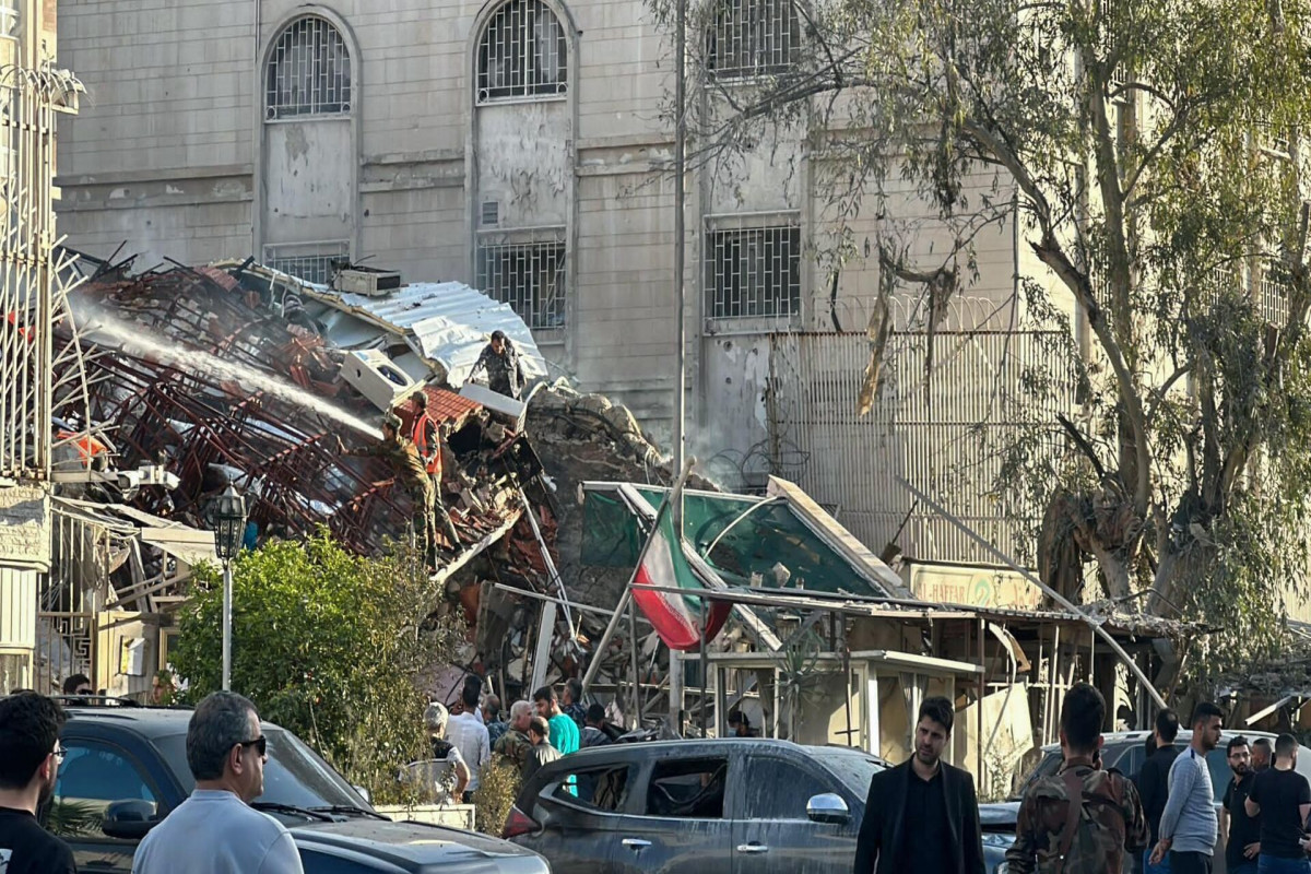 Səfir: İsrailin zərbəsi nəticəsində bir neçə iranlı diplomat ölüb - YENİLƏNİB-1 