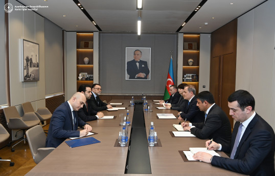 Azərbaycan XİN rəhbəri Müsəlman Ağsaqqalları Şurasının Baş katibi ilə görüşüb