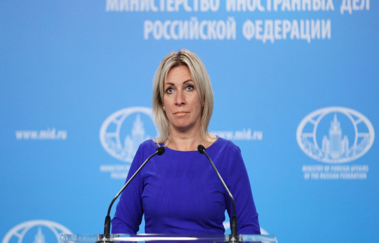 Zaxarova: Ermənistanın özünü Avropa ölkəsi kimi təqdim etməsi yersizdir
