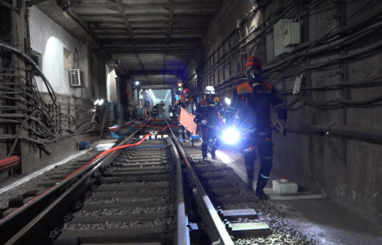 FHN metroda təlim keçirib - VİDEO 