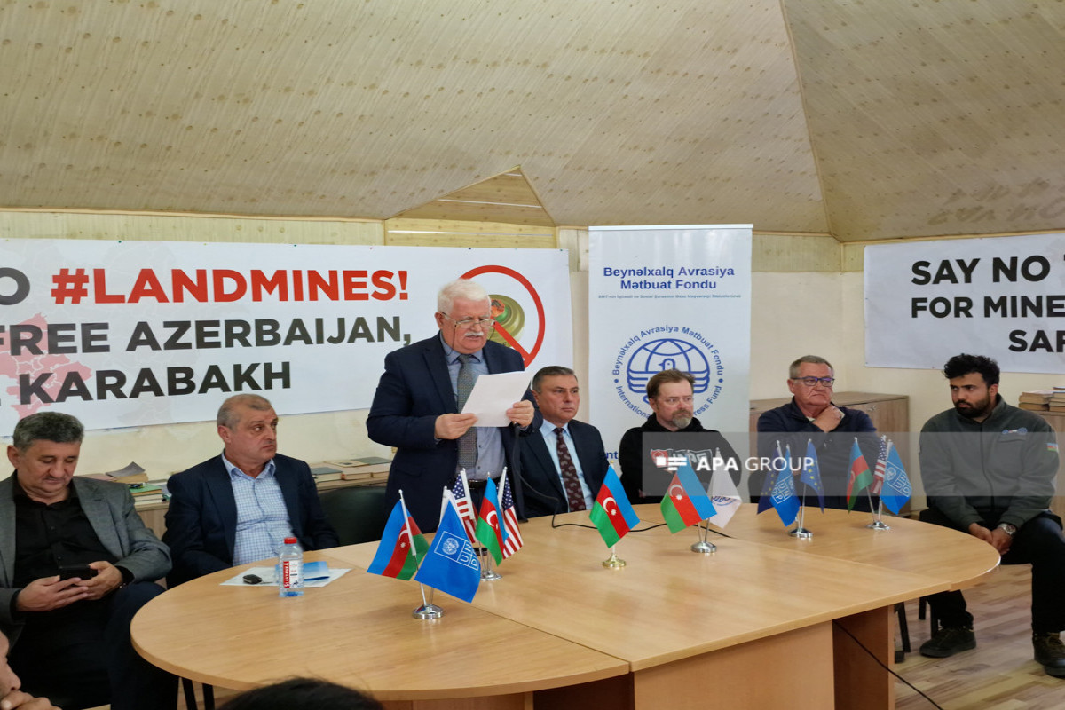 Tərtərdə beynəlxalq mina xəbərdarlığı günü ilə bağlı tədbir keçirilib - FOTO 