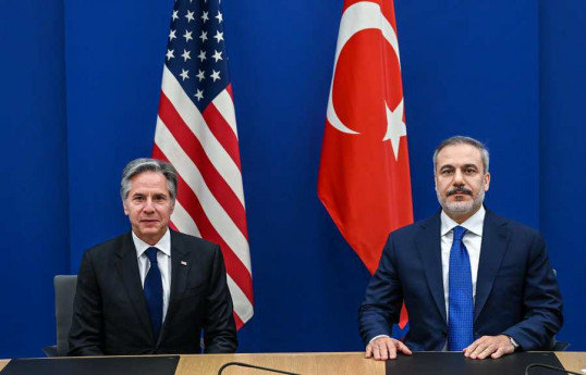 Hakan Fidan Blinkenlə görüşüb