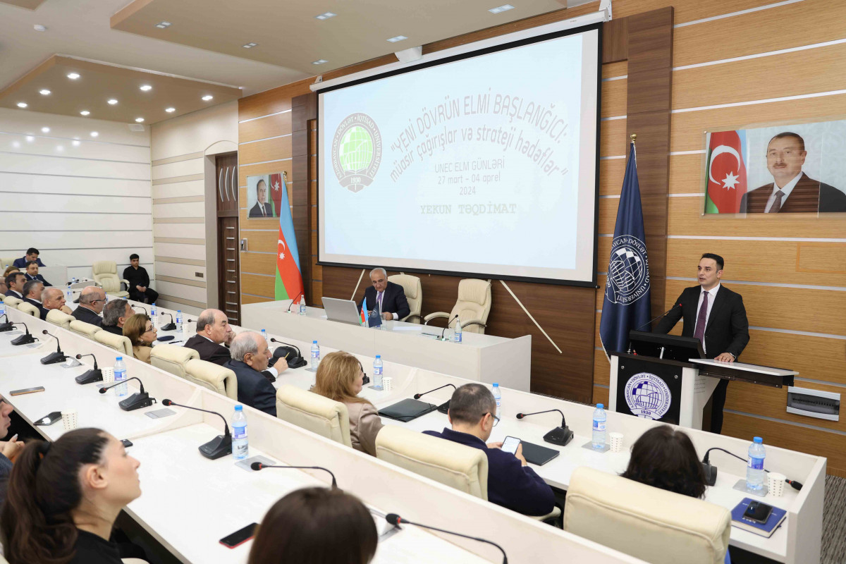 UNEC Q1 kvartelli jurnallarda dərc olunan məqalələrin sayına görə ölkədə liderdir
