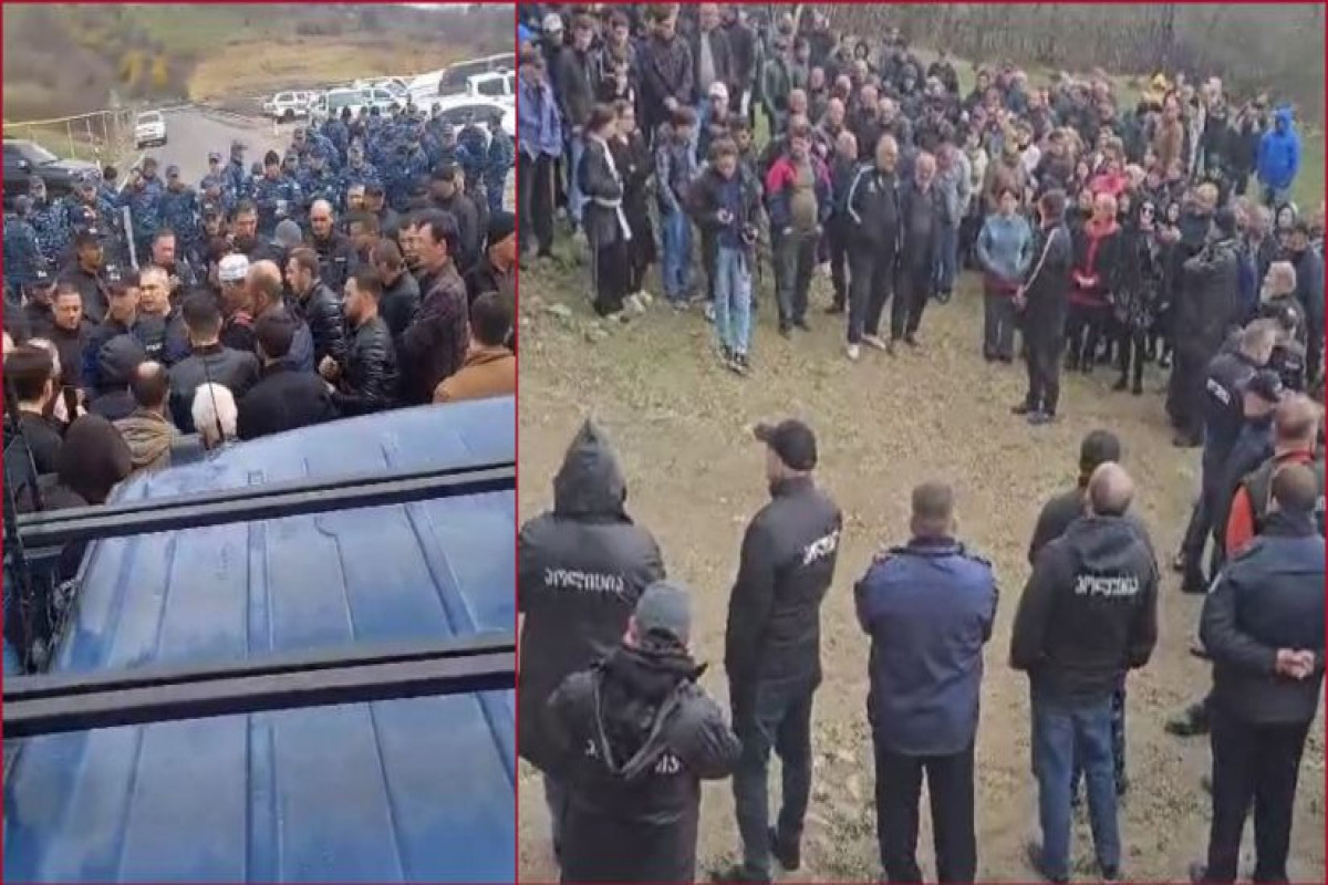 Gürcüstanda məscidlərdən birində namaz qılınmasına icazə verilməməsi gərginlik yaradıb