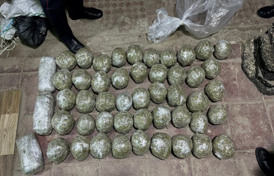 Bakıda saxlanılan 3 narkokuryerdə 18 kq narkotik aşkarlanıb