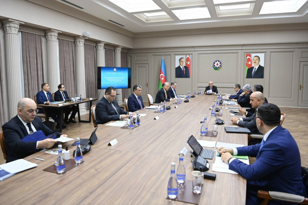 Azerbaijan’s Economic Council convenes its meeting