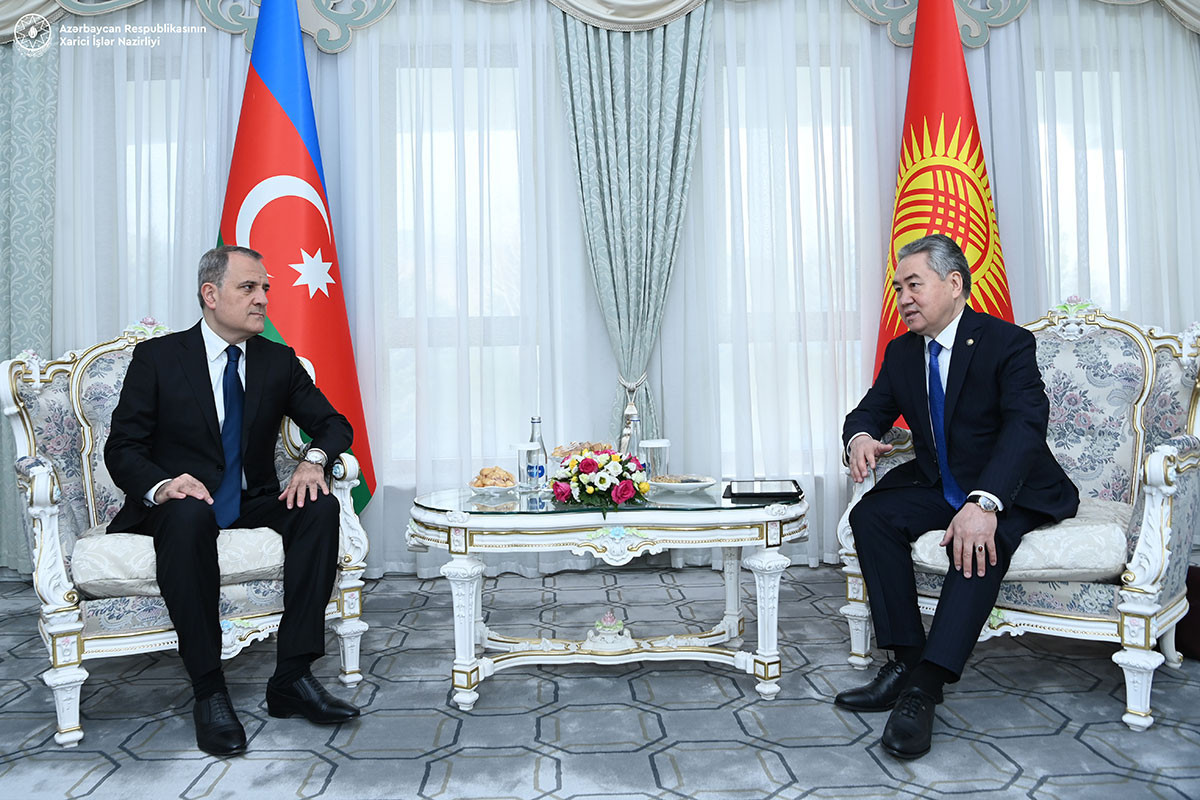 Ceyhun Bayramov qırğız həmkarını COP29 barədə məlumatlandırıb - FOTO  - YENİLƏNİB-1 