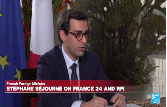 Fransanın xarici işlər naziri Stefan Sejurne