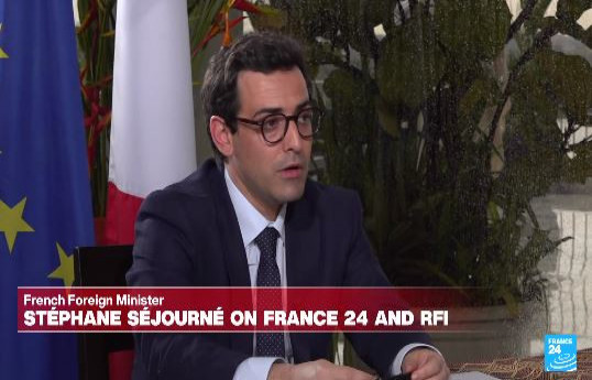 Fransanın xarici işlər naziri Stefan Sejurne