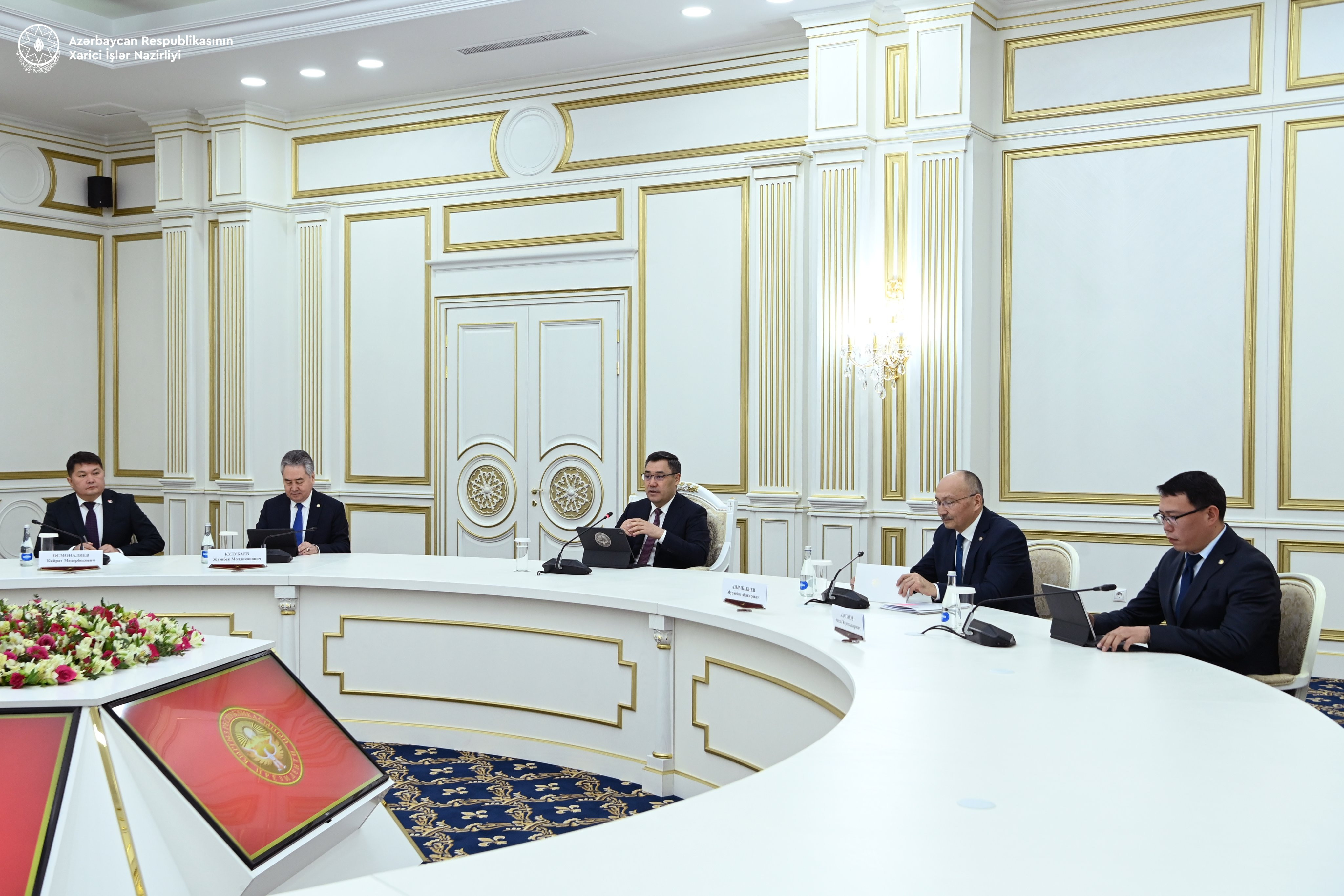 Qırğızıstan Prezidenti Ceyhun Bayramovu qəbul edib