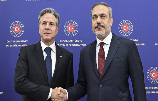 Hakan Fidan Blinkenlə Qəzzada humanitar böhranı müzakirə edib