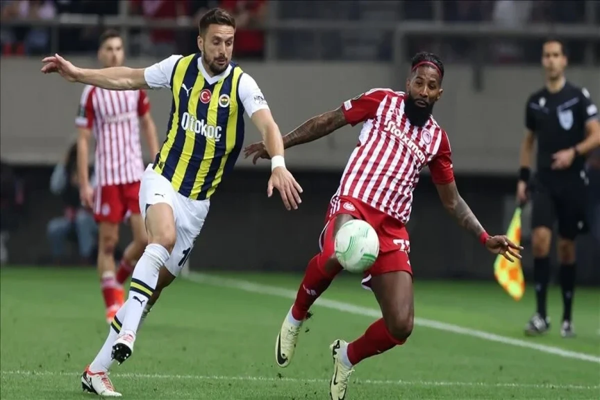 Fenerbahce suffer 3-2 loss to Olympiacos in Conference League