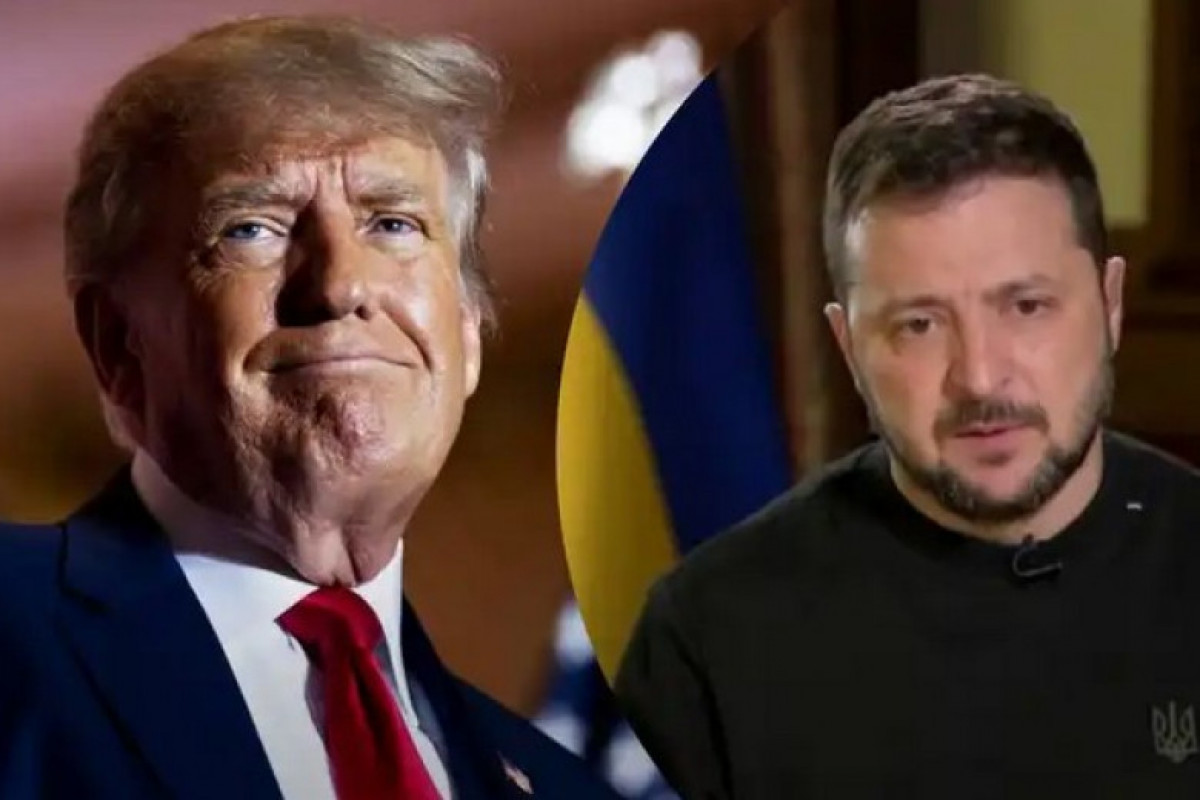 Donald Trampın qərargahı Zelenskinin dediklərini təkzib edib