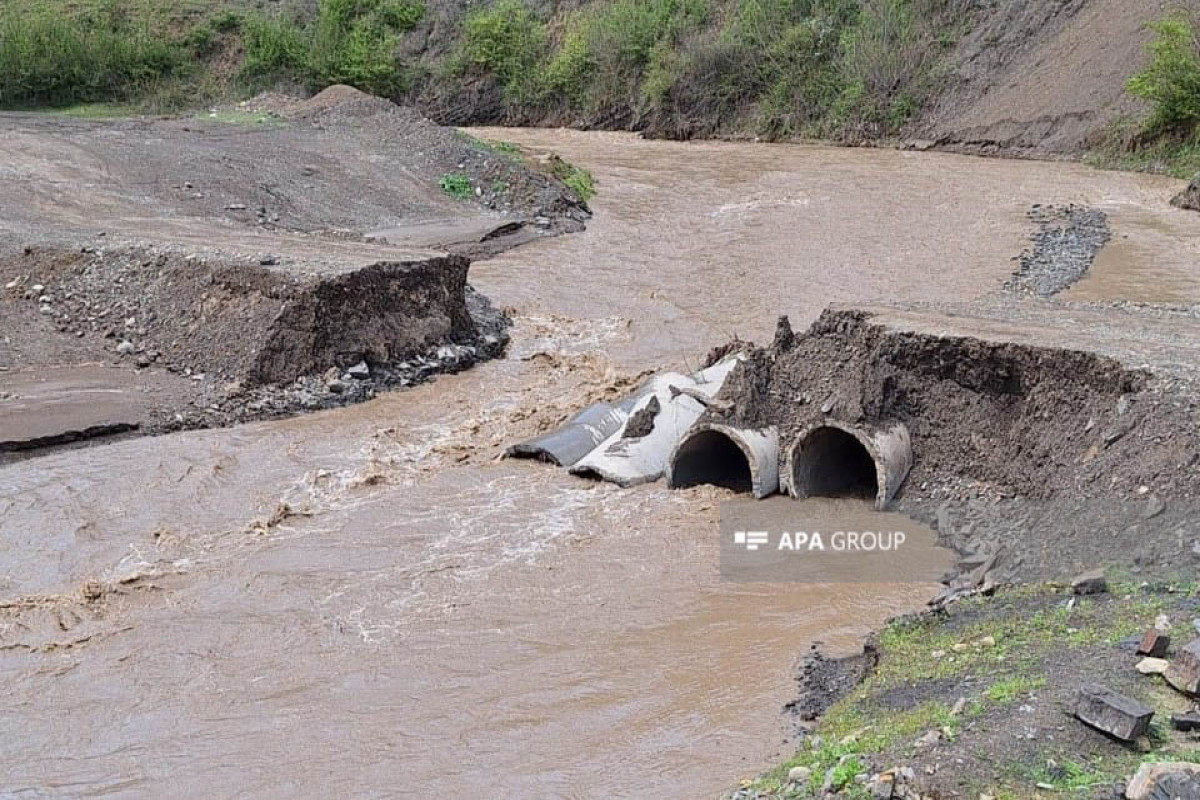 Lerik və Yardımlı arasında nəqliyyatın hərəkəti bərpa olunub  - FOTO 