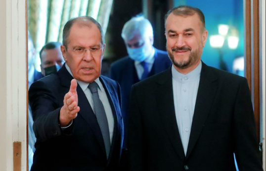 Sergey Lavrov iranlı həmkarı ilə Yaxın Şərqdəki vəziyyəti müzakirə edib