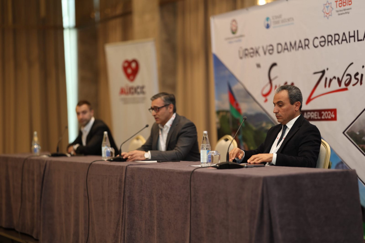 "Ürək-damar cərrahlarının Şuşa Zirvəsi" adlı elmi toplantı keçirilib