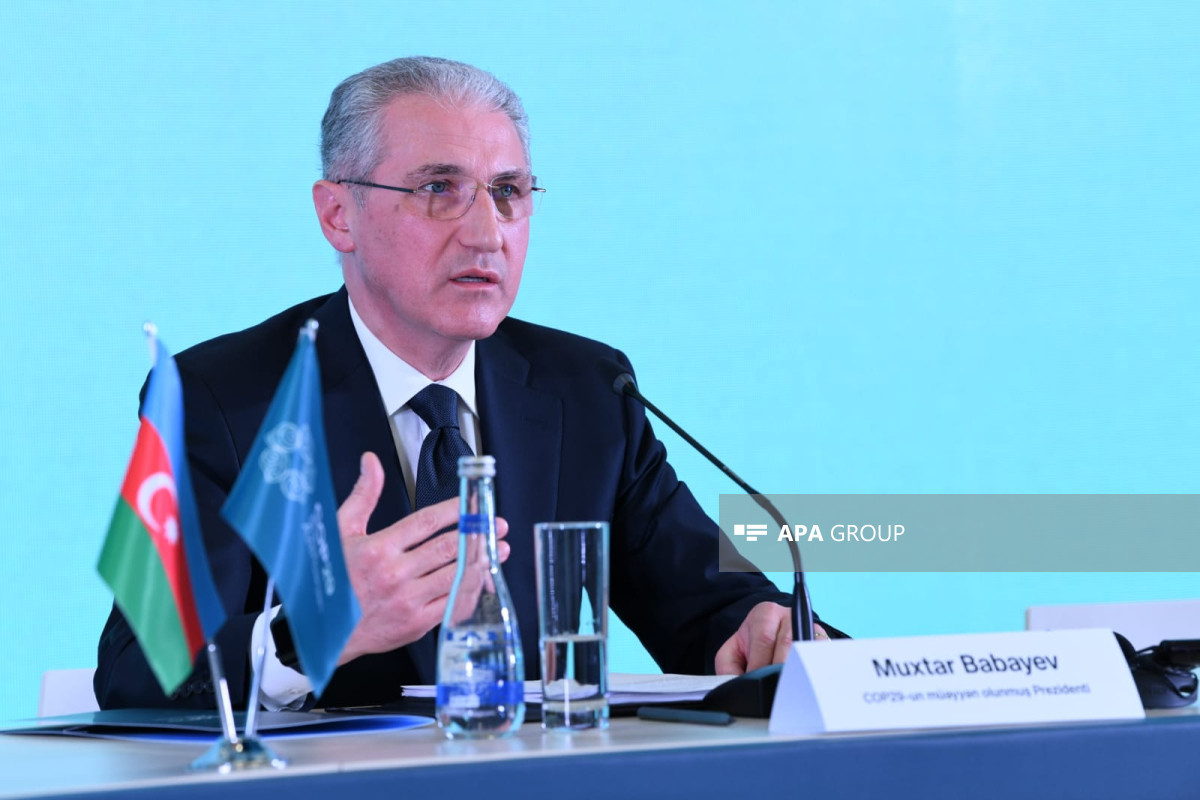 Muxtar Babayev: COP29-un Azərbaycanda keçirilməsi ölkəmizin apardığı siyasətə etimadın təzahürüdür