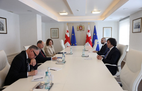 Qərb ölkələrinin səfirləri Kobaxidze ilə “xarici agentlər” qanununu müzakirə edib